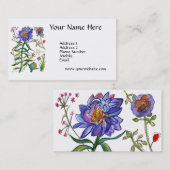 Blauwe ventilator visitekaartje (Voorkant / Achterkant)