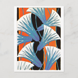 Blauwe ventilatordeo briefkaart