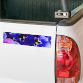 Blauwe ventilatorregeling bumpersticker (Op Truck)