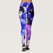 Blauwe ventilatorregeling leggings (Achterkant)