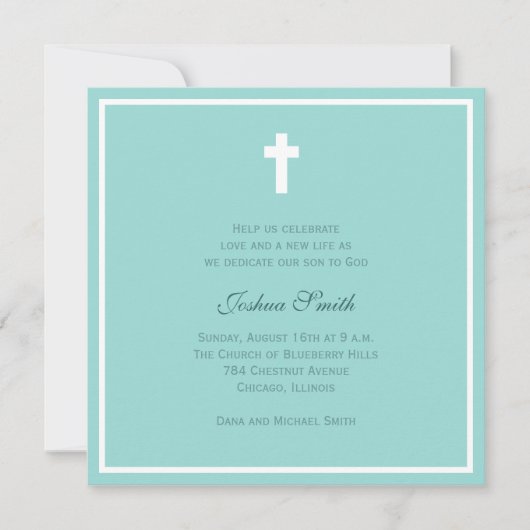 Blauwe verbijstering kaart (Voorkant)