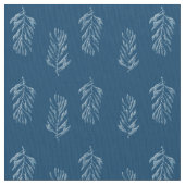 Blauwe veren stof (Close Up)