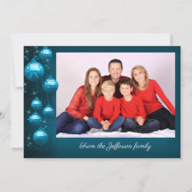 Blauwe versierselen met foto en persoonlijke boods