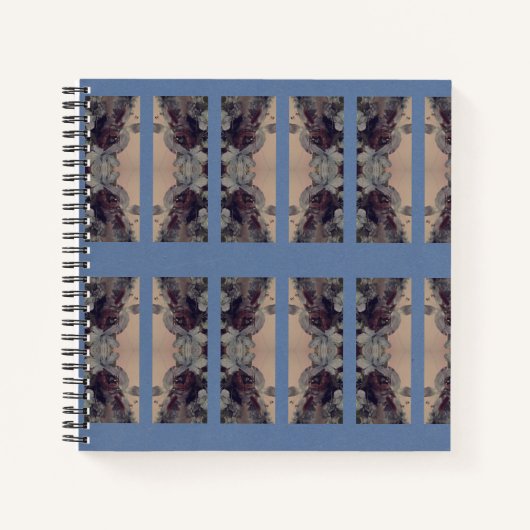 Blauwe Vintage Notitieboek (Voorkant)