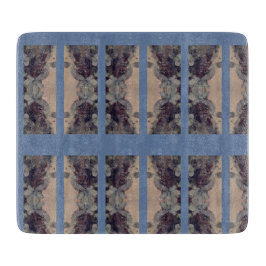 Blauwe Vintage Snijplank