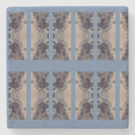 Blauwe Vintage Stenen Onderzetter