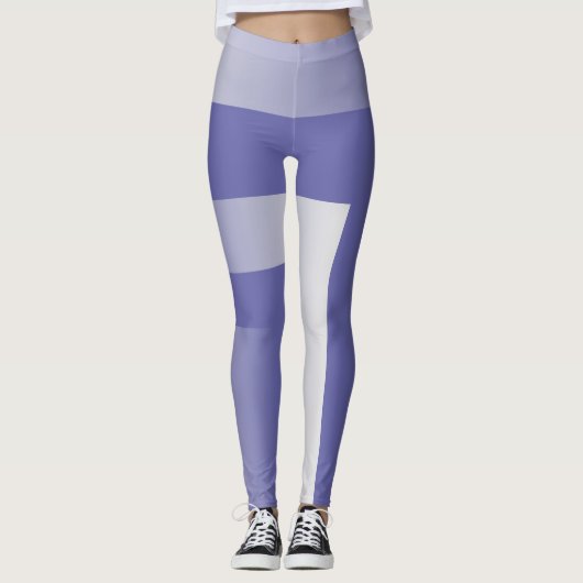 Blauwe violet 2022 leggings (Voorkant)