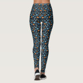 Blauwe vis en goudvis leggings (Achterkant)