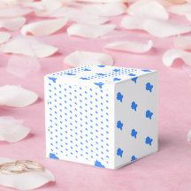 Blauwe Vis Kids Baby Shower Wit