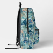 Blauwe Vis Monogram Rugzak (Links)