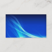 Blauwe visitekaartje voor professionals (Achterkant)