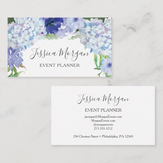 Blauwe Visitekaartjes