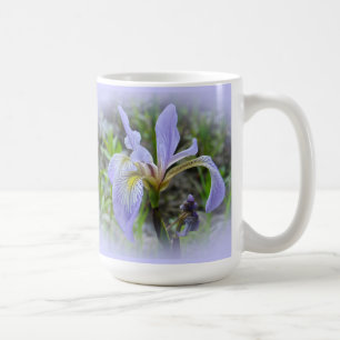 Blauwe vlag - Wilde Iris Koffiemok