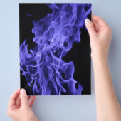 Blauwe vlam flyer (Hand)