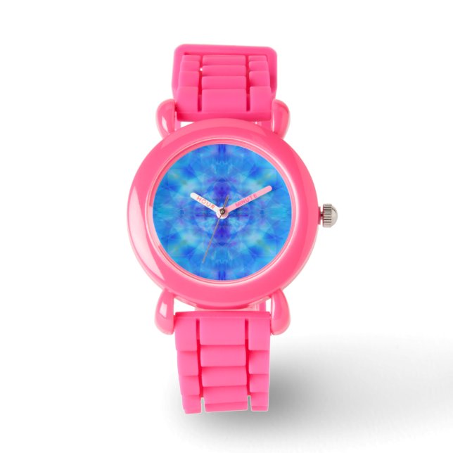 Blauwe vleugels horloge (Voorkant)