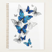 Blauwe Vliegende Vlinders Morpho Planner (Voorkant)