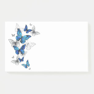 Blauwe Vliegende Vlinders Morpho Post-it® Notes