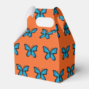 Blauwe Vlinder Bedankdoosjes