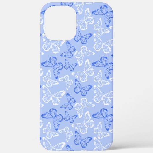 Blauwe Vlinder Case-Mate iPhone Case (Achterkant)