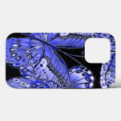 Blauwe vlinder Case-Mate iPhone case (Achterkant (horizontaal))