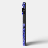 Blauwe vlinder Case-Mate iPhone case (Achterkant / Links)