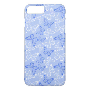 Blauwe Vlinder iPhone 8 Plus / 7 Plus Hoesje