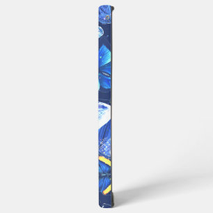 Blauwe Vlinder Droomachtige Esthetiek Hemels Donke Samsung Galaxy Hoesje