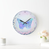 blauwe vlinder grote klok (Huis)