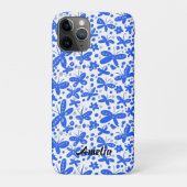 Blauwe vlinder iPhonettas Case-Mate iPhone Case (Achterkant)