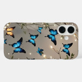 Blauwe vlinder kleurrijk Case-Mate iPhone case (Achterkant (horizontaal))