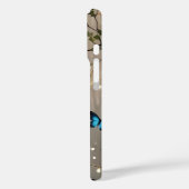 Blauwe vlinder kleurrijk Case-Mate iPhone case (Achterkant / Links)