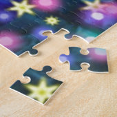 Blauwe vlinder legpuzzel (Zijkant)