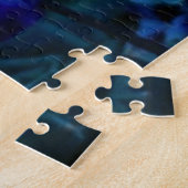 Blauwe vlinder legpuzzel (Zijkant)