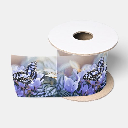 Blauwe vlinder lint (Spoel)