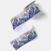 Blauwe vlinder lint (Achterkant)