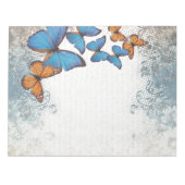 Blauwe vlinder notitieblok (Voorkant)