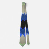 Blauwe vlinder stropdas (Voorkant)