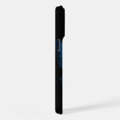 Blauwe vlinder telefoonhoesje iPhone hoesje (Rechterkant)