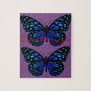 Blauwe vlinder Thunder_Cove Legpuzzel