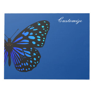 Blauwe vlinder Thunder_Cove Notitieblok