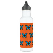 Blauwe vlinder waterfles  (Rechts)