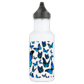blauwe vlinder waterfles  (Rechts)