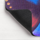 Blauwe vlinder - Zonneverf - Meervoudig Muismat (Hoek)