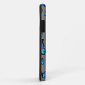 blauwe vlinders Case-Mate iPhone case (Achterkant/rechts)