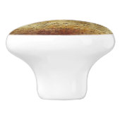  blauwe vlinders keramische knop (Zijkant)