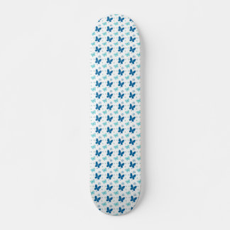 blauwe vlinders skateboard