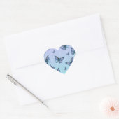 Blauwe Vlinders Stickers (Envelop)