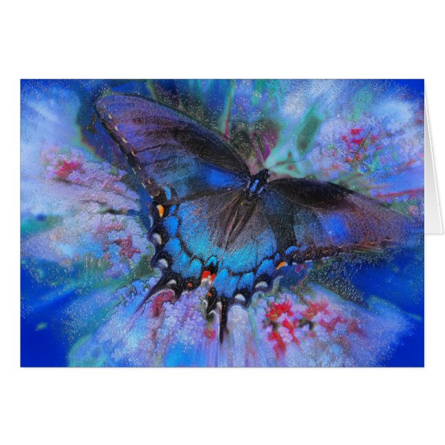 Blauwe vlucht (Voorkant Horizontaal)