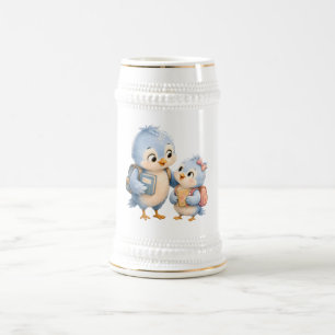 Blauwe Vogel Broers Bierpul Mok