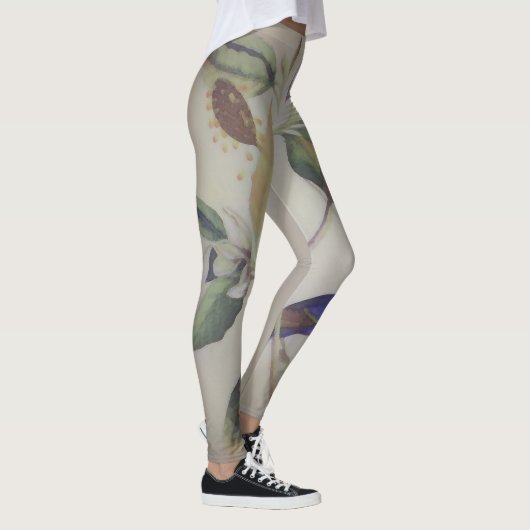 Blauwe vogel - Leggings (Rechts)